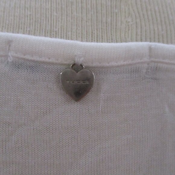 Tucci Mixed Media Short Sleeve Tee - Picture 4 of 6